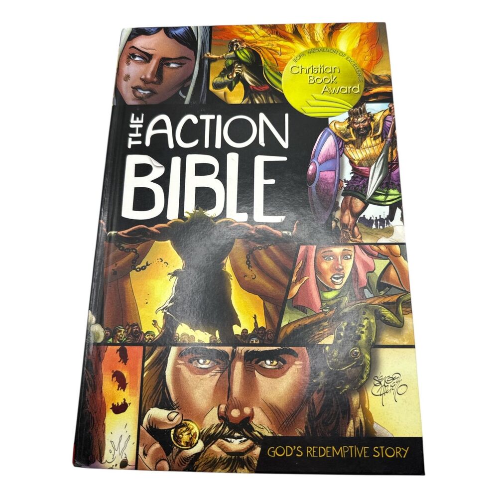 The Action Bible Gods redemptive story by Sergio Cariello David Cook
